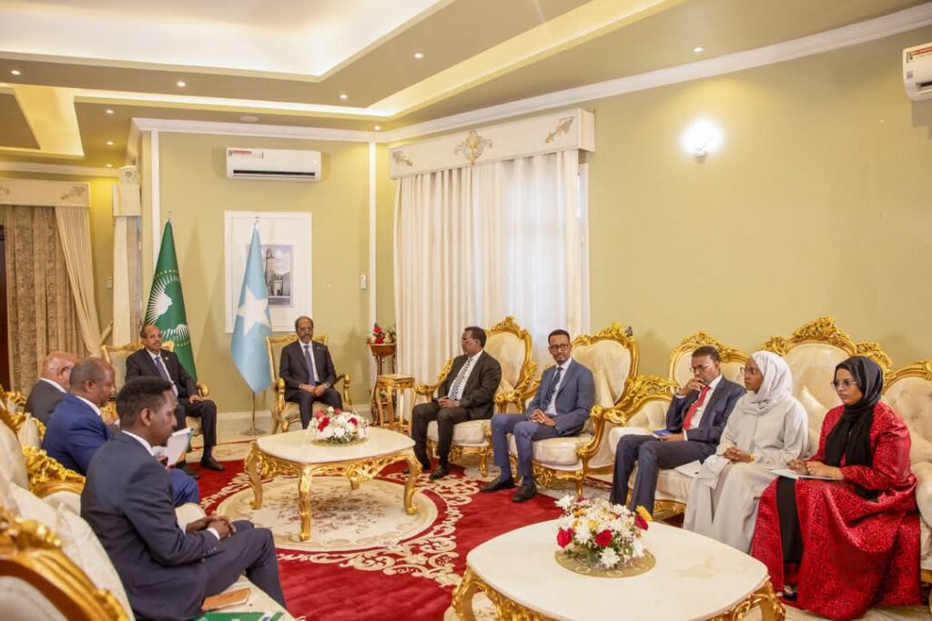 New African Union Chairperson Makes First Official Visit to Somalia
